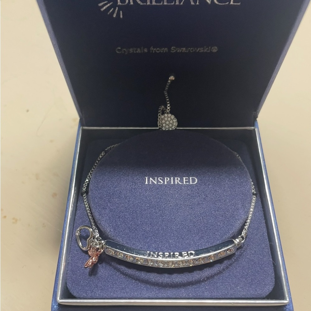 Swarovski Bracelet with Dragonfly Charms - Picture 5 of 8